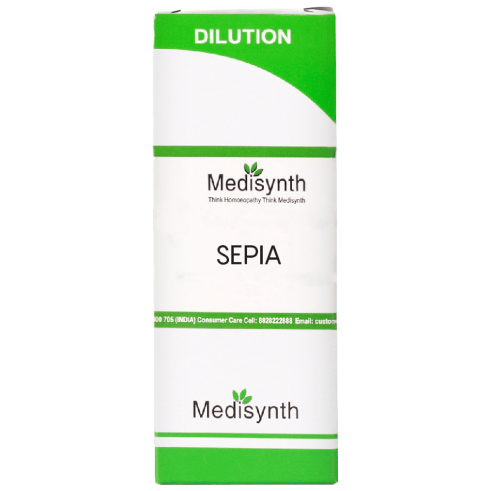 Medisynth Sepia Dilution 200 bottle of 30 ml Dilution