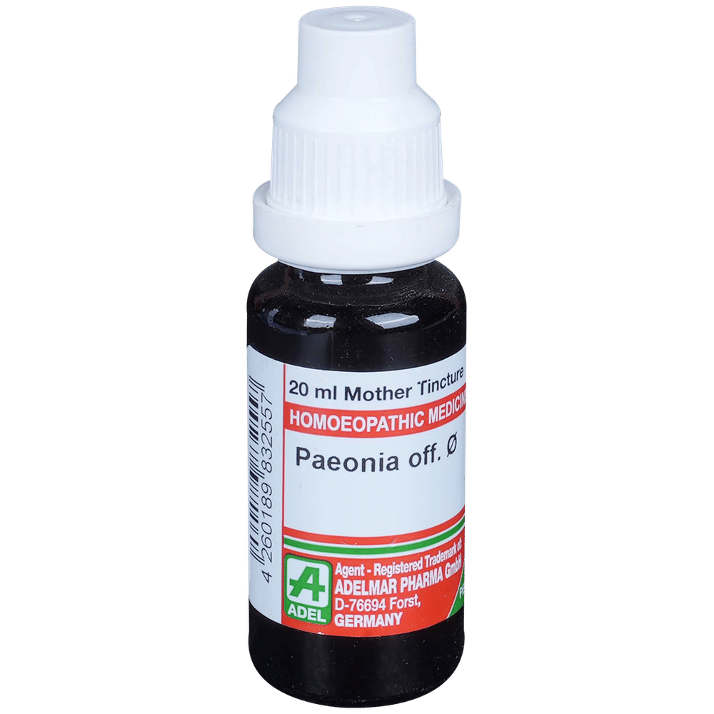 ADEL Paeonia Off Mother Tincture Q bottle of 20 ml Mother Tincture