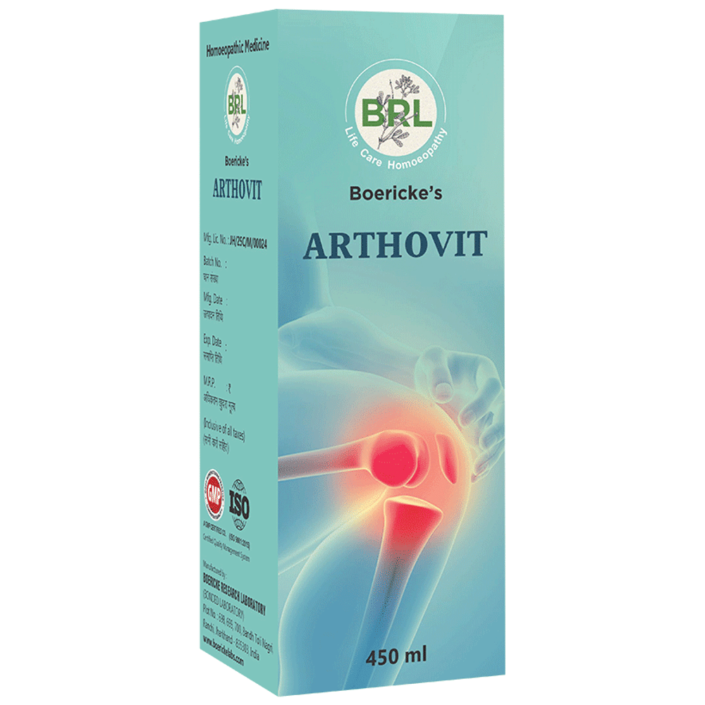 BRL Arthovit Syrup bottle of 450 ml Syrup