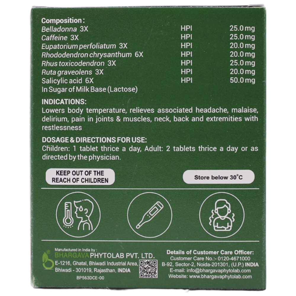 Bhargava Homoeogesic Tablet bottle of 60 tablets Bhargava Homoeogesic Tablet bottle of 60 tablets