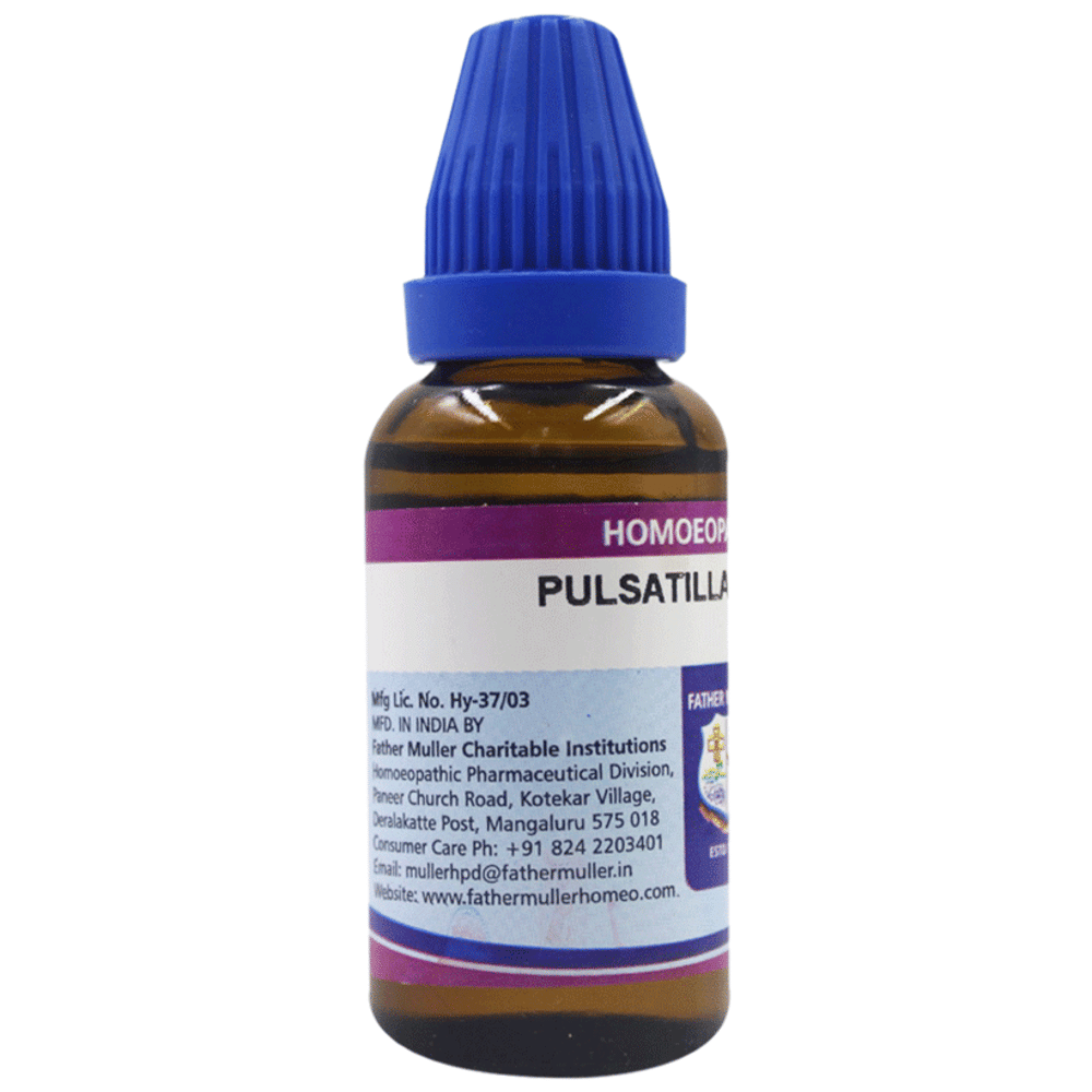 Father Muller Pulsatilla Nigricans Drop 30C bottle of 30 ml Oral Drops