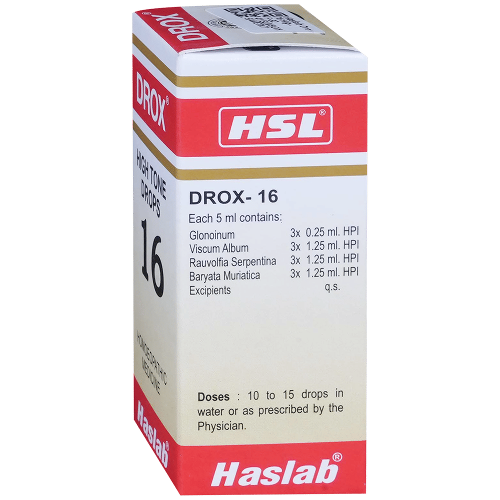 Haslab Drox 16 High Tone Drop bottle of 30 ml Drop Haslab Drox 16 High Tone Drop bottle of 30 ml Drop
