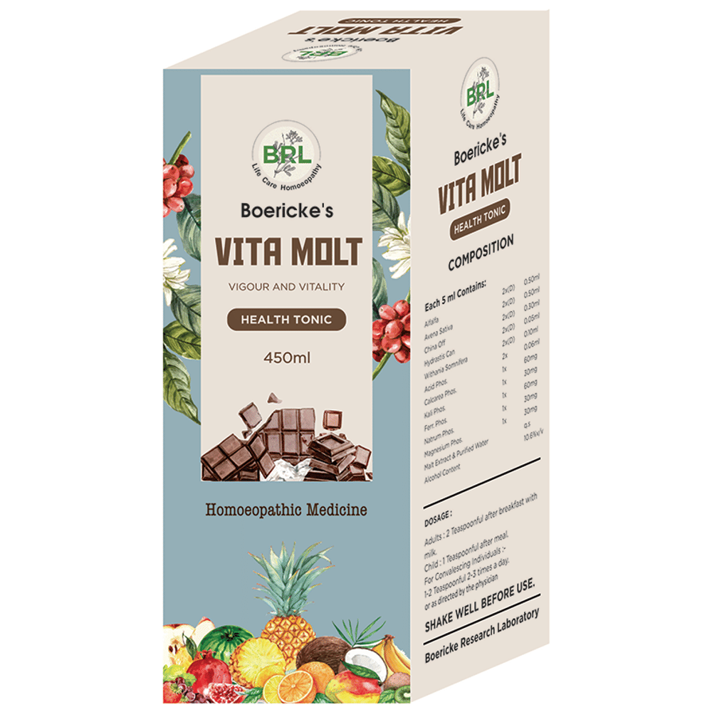 BRL Vita Molt Syrup bottle of 450 ml Syrup