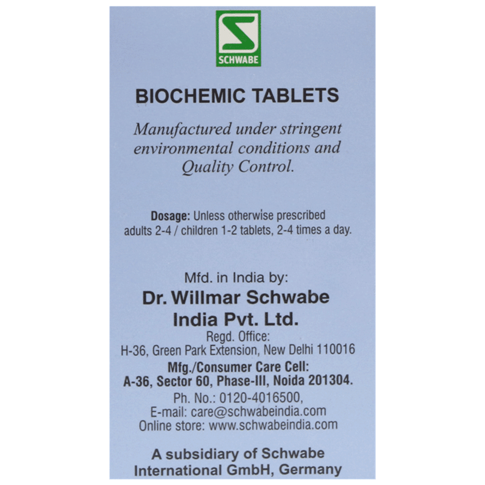 Dr Willmar Schwabe India Calcarea Phosphorica Biochemic Tablet 6X bottle of 25 gm Biochemic Tablet Dr Willmar Schwabe India Calcarea Phosphorica Biochemic Tablet 6X bottle of 25 gm Biochemic Tablet