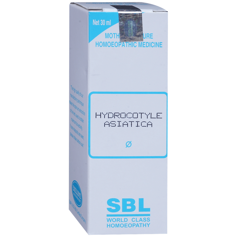 SBL Hydrocotyle Asiatica Mother Tincture Q bottle of 30 ml Mother Tincture SBL Hydrocotyle Asiatica Mother Tincture Q bottle of 30 ml Mother Tincture