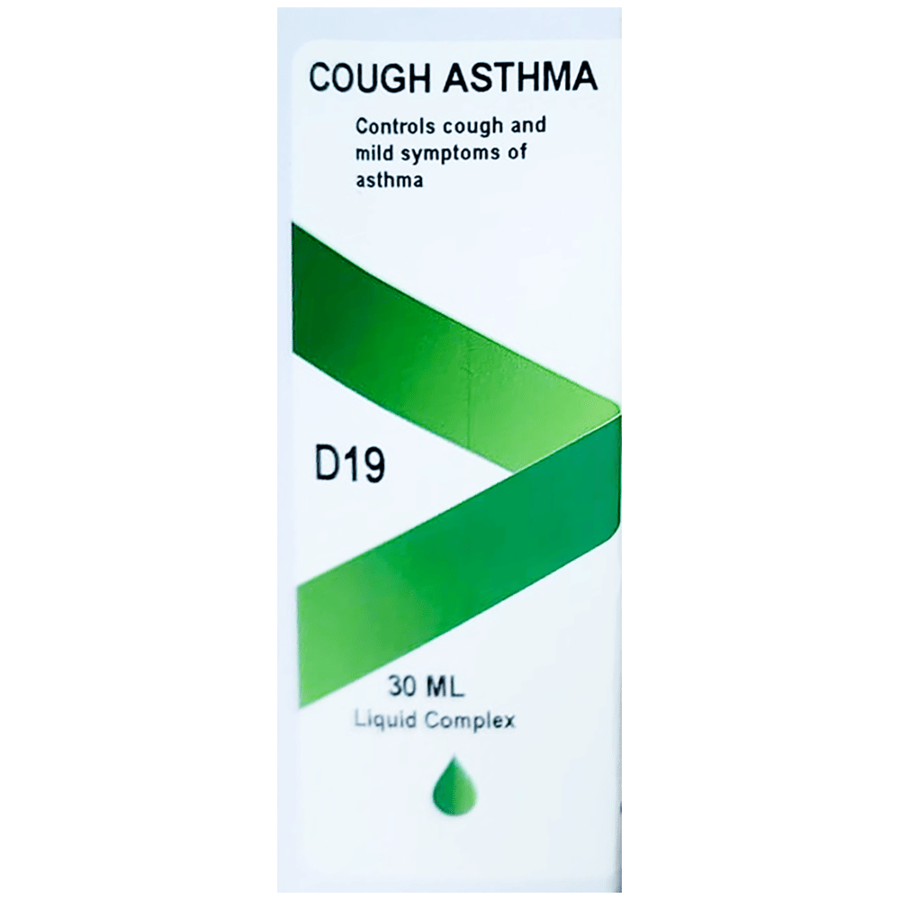 Doliosis D19 Cough Asthma Liquid Complex bottle of 30 ml Drop