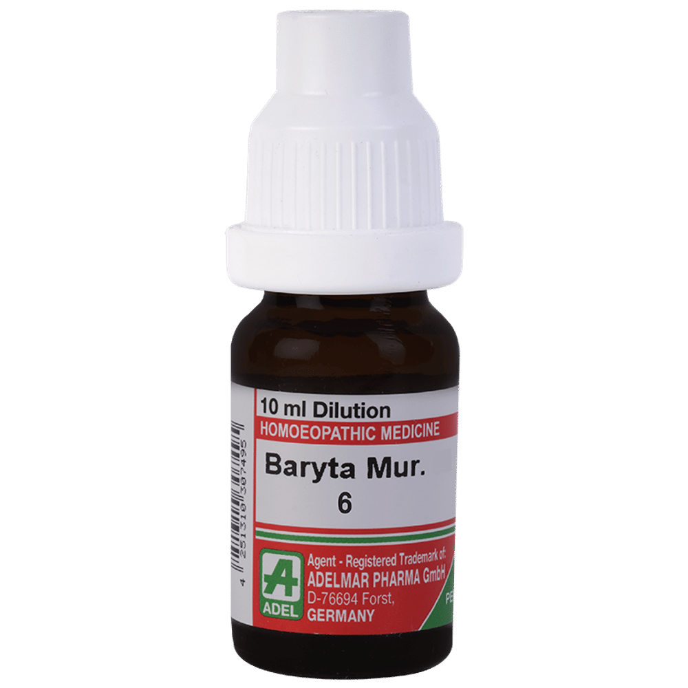 ADEL Baryta Mur Dilution 6 bottle of 10 ml Dilution