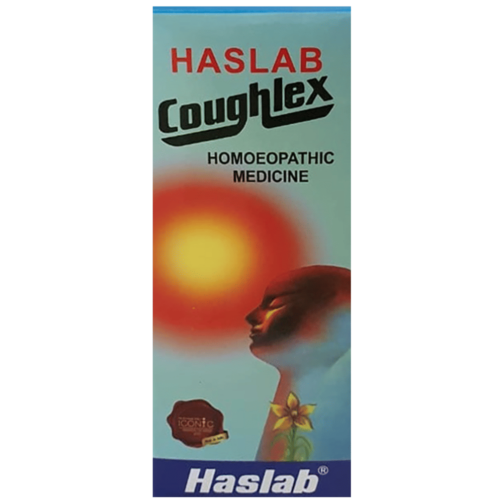 Haslab Coughlex Syrup bottle of 450 ml Syrup