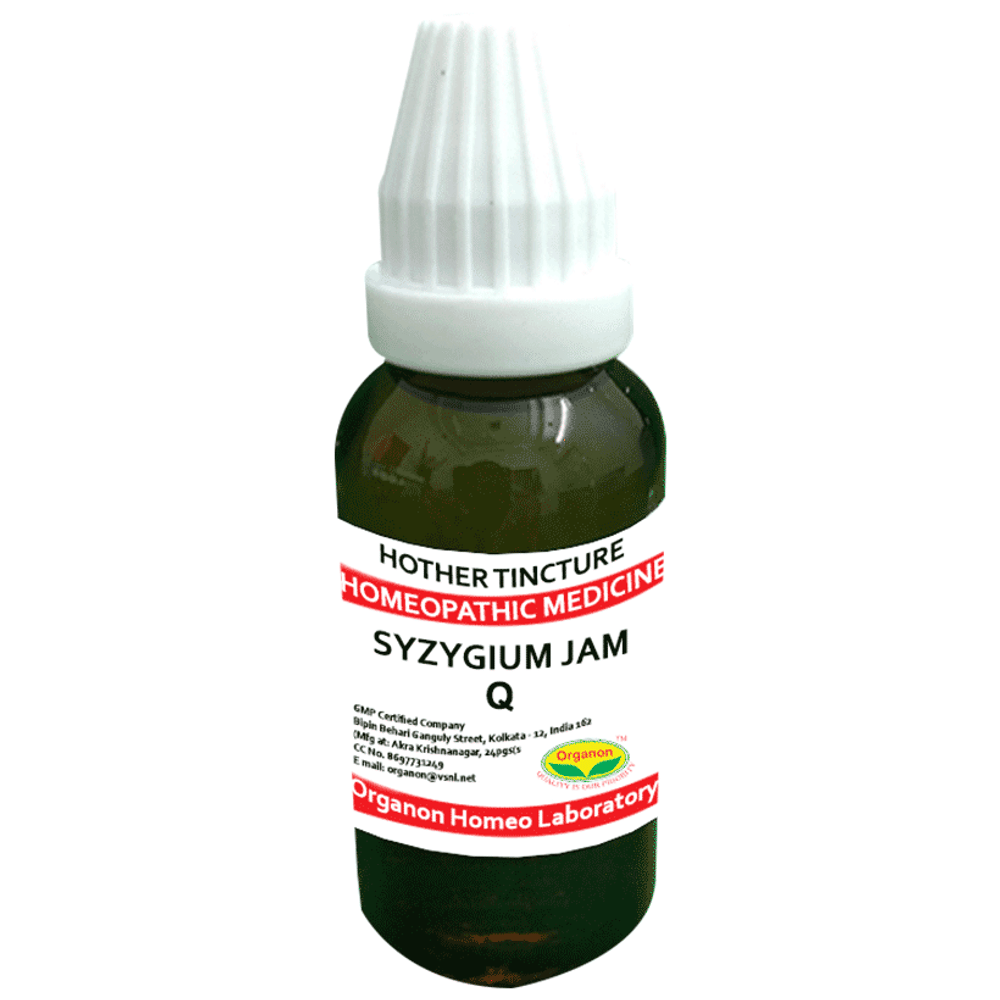 Organon Syzygium Jam Mother Tincture Q bottle of 30 ml Mother Tincture