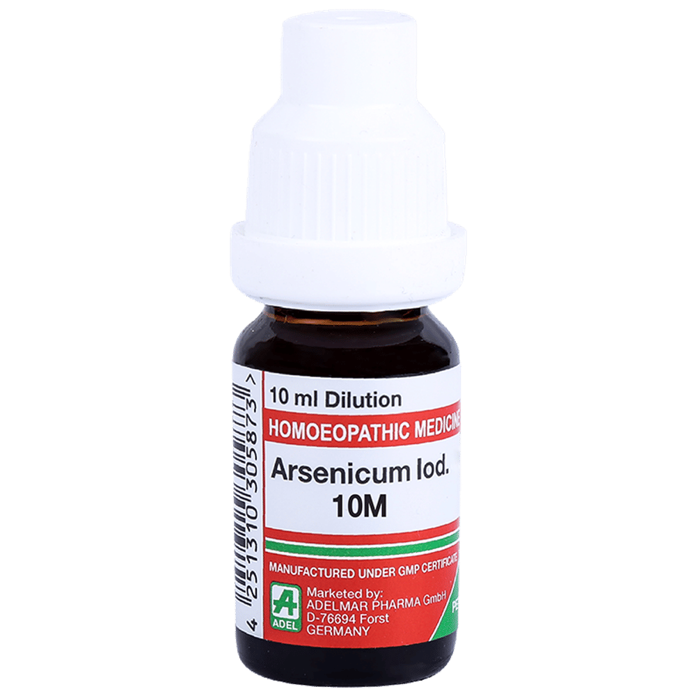 ADEL Arsenicum Iod. Dilution 10M bottle of 10 ml Dilution