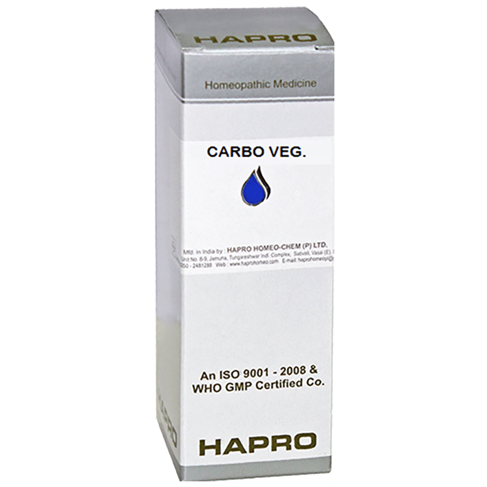 Hapro Carbo Veg. Dilution CM bottle of 100 ml Dilution
