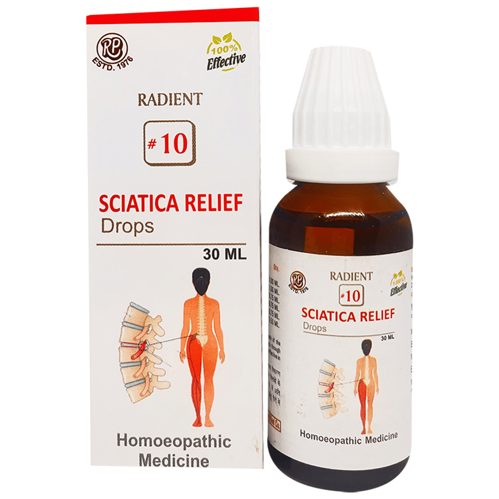 Radient 10 Sciatica Relief Oral Drops bottle of 30 ml Oral Drops