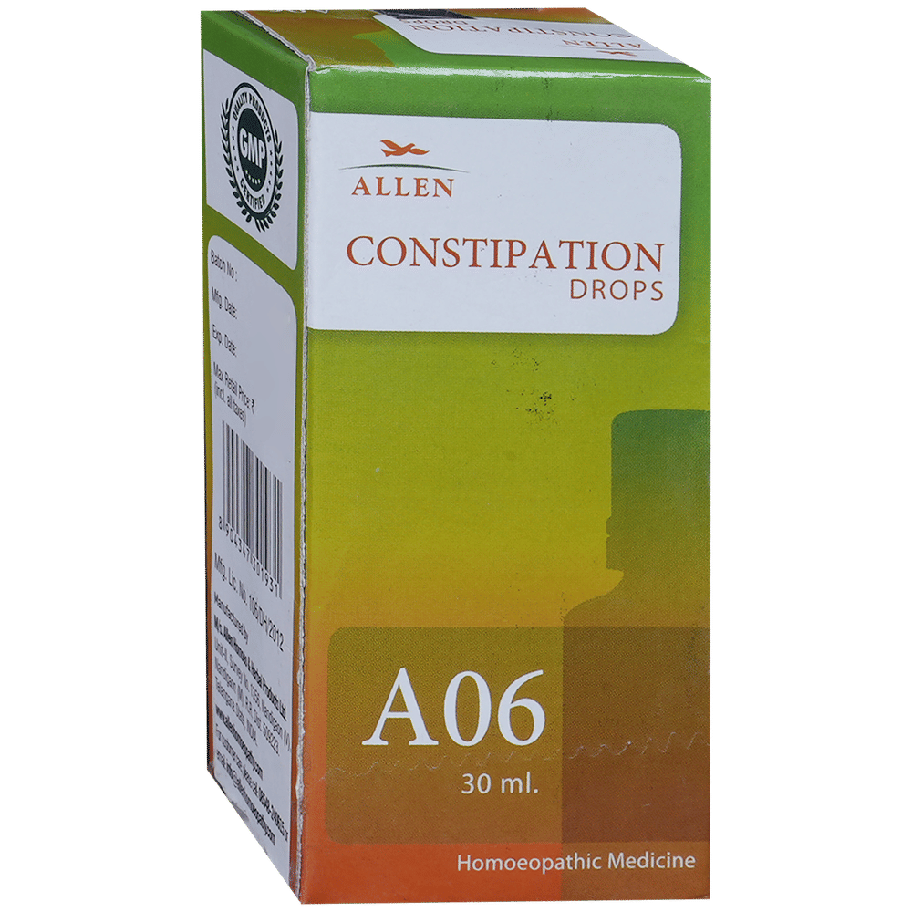 Allen A06 Constipation Drop bottle of 30 ml Drop Allen A06 Constipation Drop bottle of 30 ml Drop