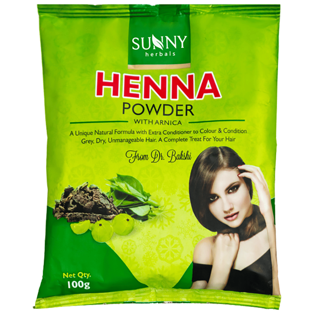 Sunny Herbals Henna Powder packet of 100 gm Powder