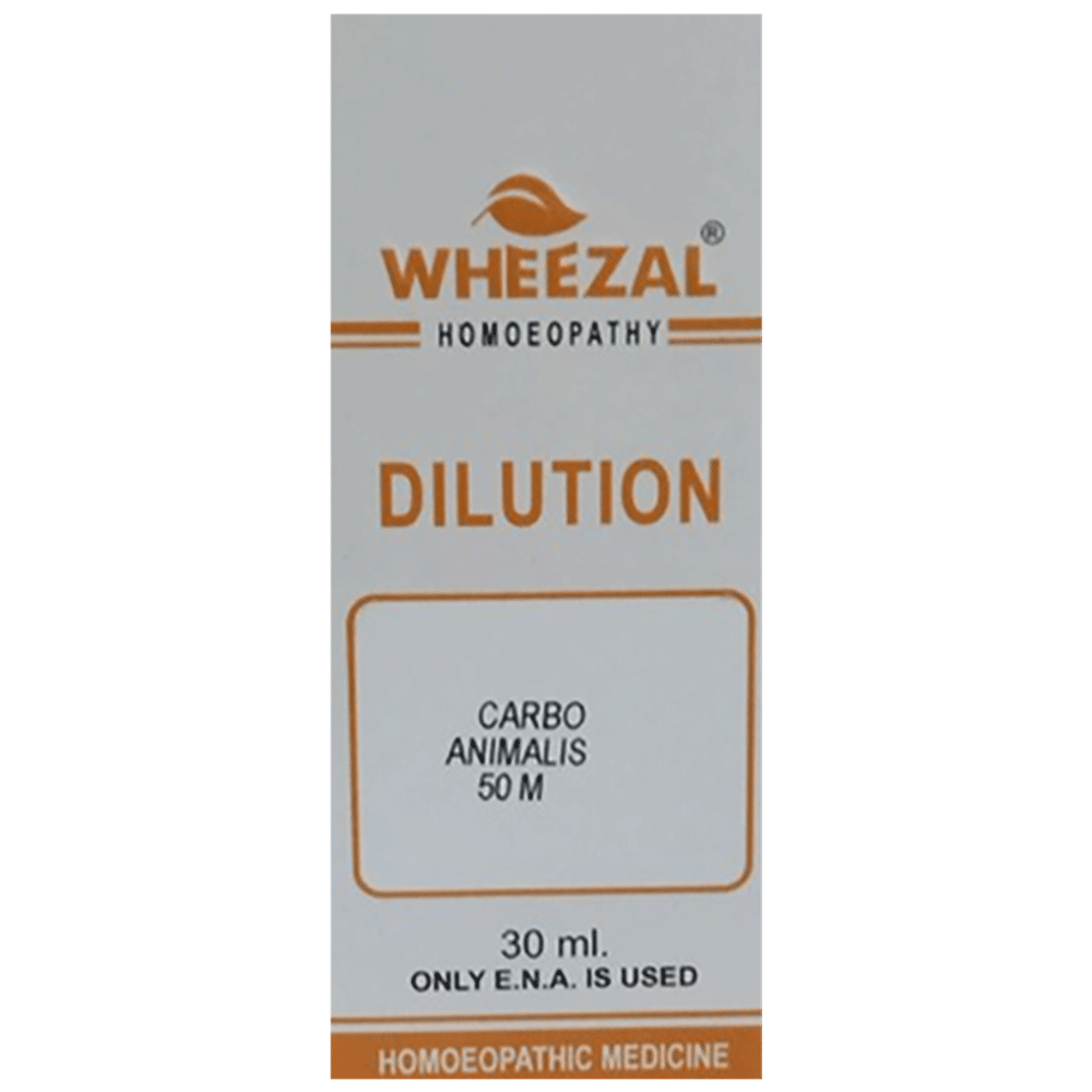 Wheezal Carbo Animalis Dilution 50M bottle of 30 ml Dilution
