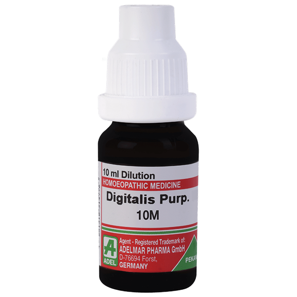 ADEL Digitalis Purp Dilution 10M bottle of 10 ml Dilution ADEL Digitalis Purp Dilution 10M bottle of 10 ml Dilution