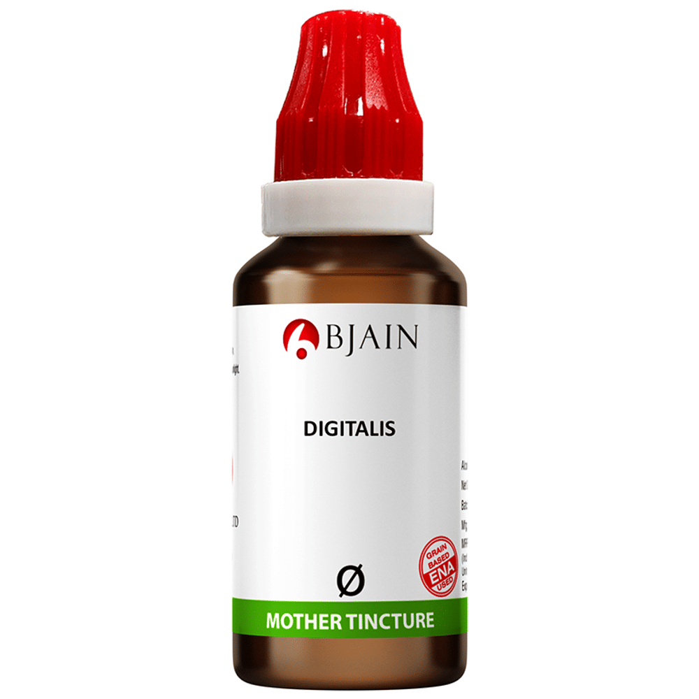 Bjain Digitalis Mother Tincture Q bottle of 30 ml Mother Tincture