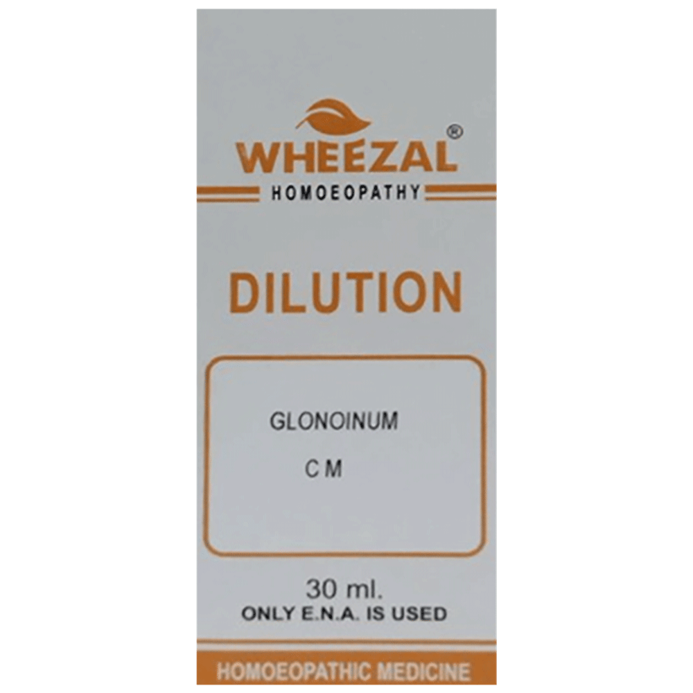 Wheezal Glonoinum Dilution CM bottle of 30 ml Dilution