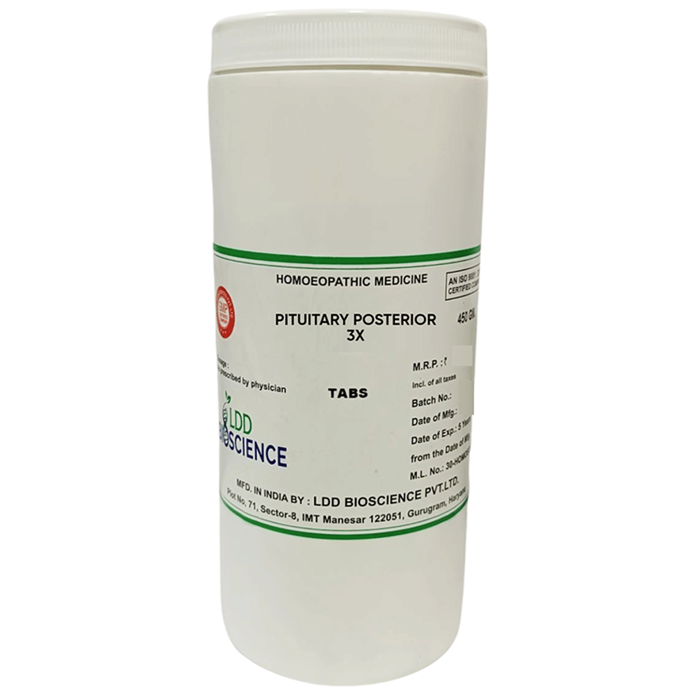 LDD Bioscience Pituitary Posterior 3X bottle of 450 gm Tablet