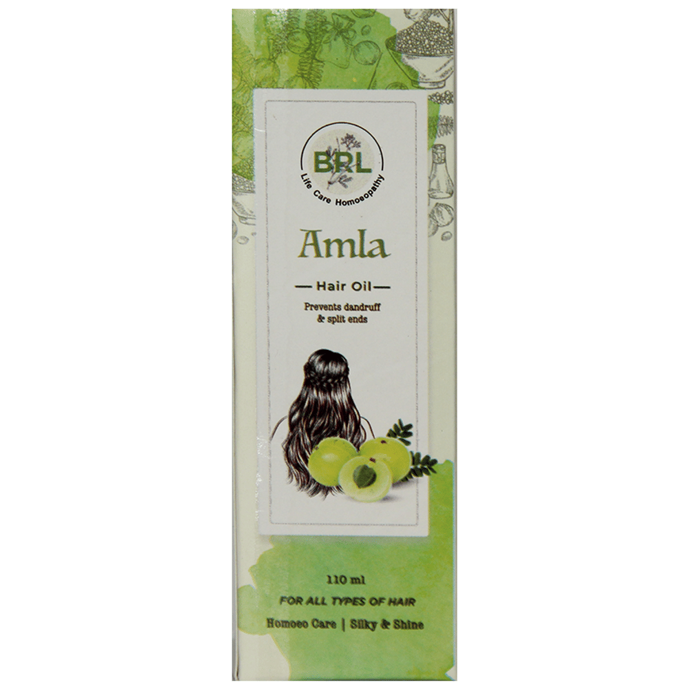 BRL Amla Hair Oil bottle of 110 ml Oil