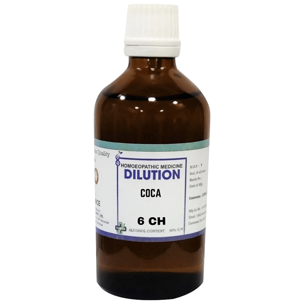 LDD Bioscience Coca Dilution 6 CH bottle of 100 ml Dilution