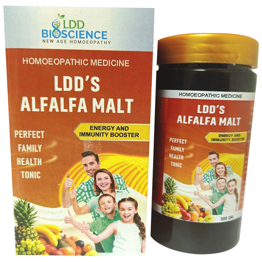 LDD Bioscience Alfalfa Malt jar of 300 gm Paste