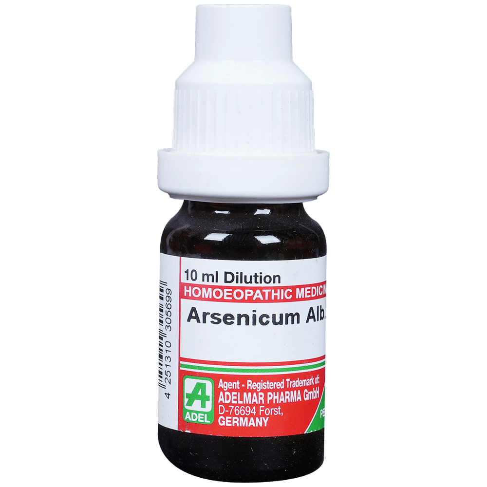 ADEL Arsenicum Alb. Dilution 30 CH bottle of 10 ml Dilution
