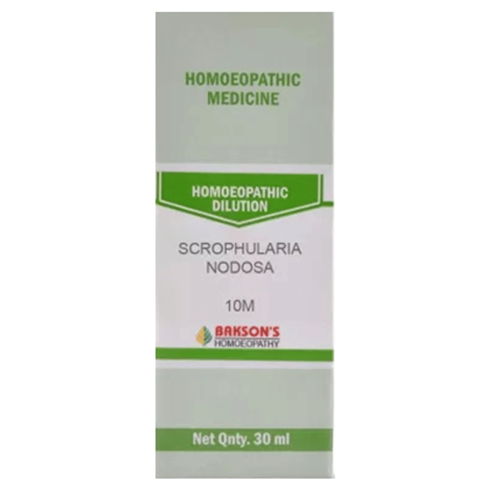 Bakson's Homeopathy Scrophularia Nodosa Dilution 10M bottle of 30 ml Dilution Bakson's Homeopathy Scrophularia Nodosa Dilution 10M bottle of 30 ml Dilution