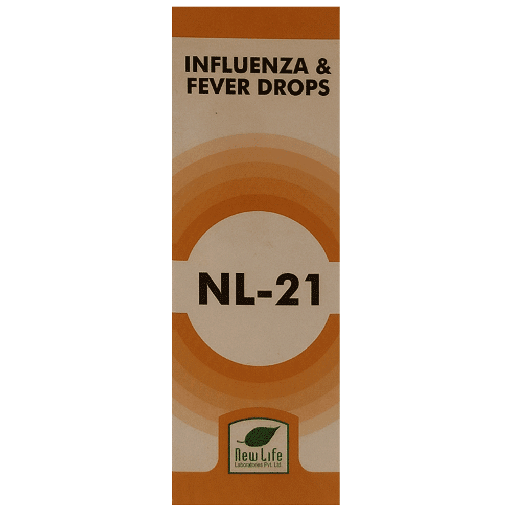 New Life NL-21 Influenza & Fever Drop bottle of 30 ml Drop