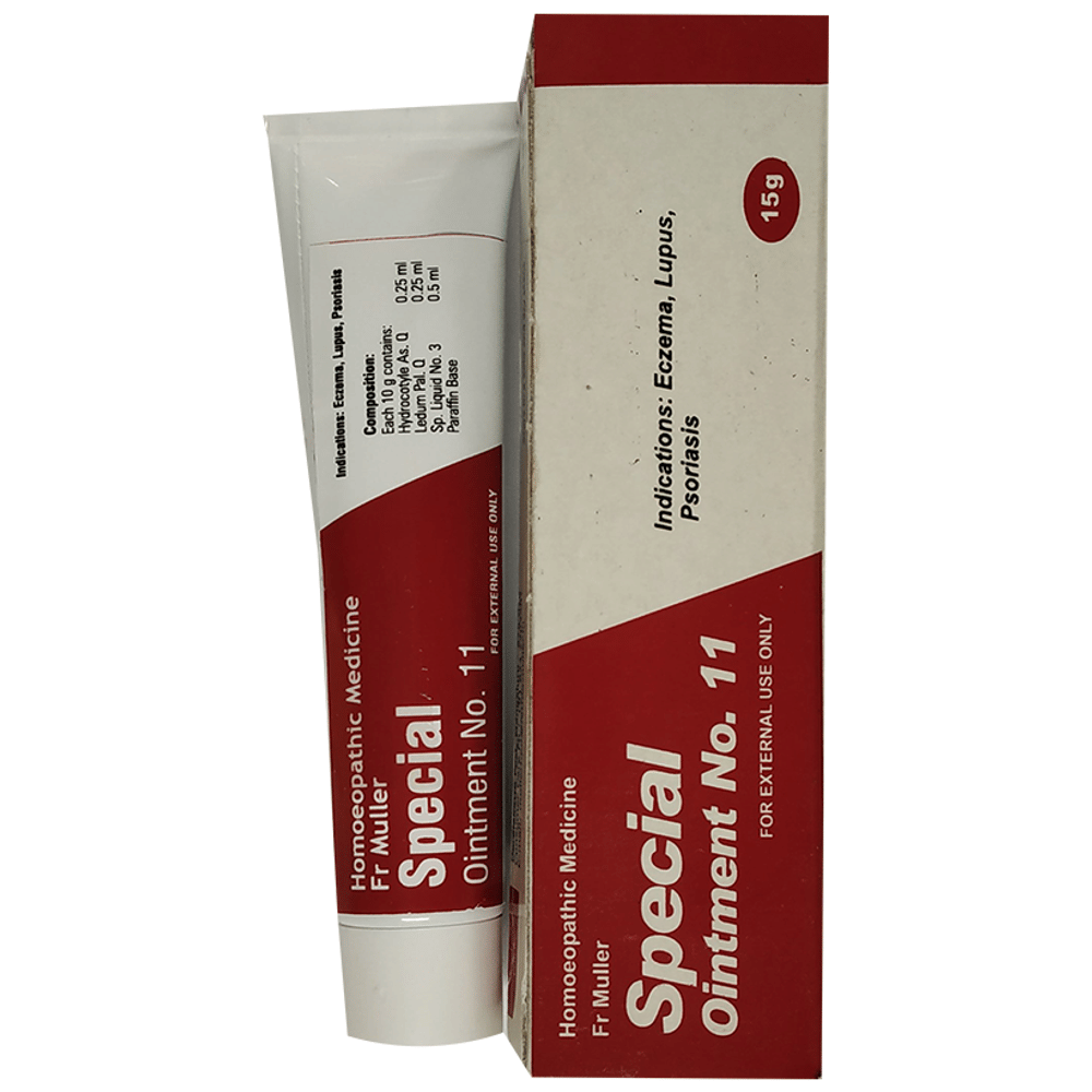 Fr Muller Special Ointment No. 11 tube of 15 gm Ointment
