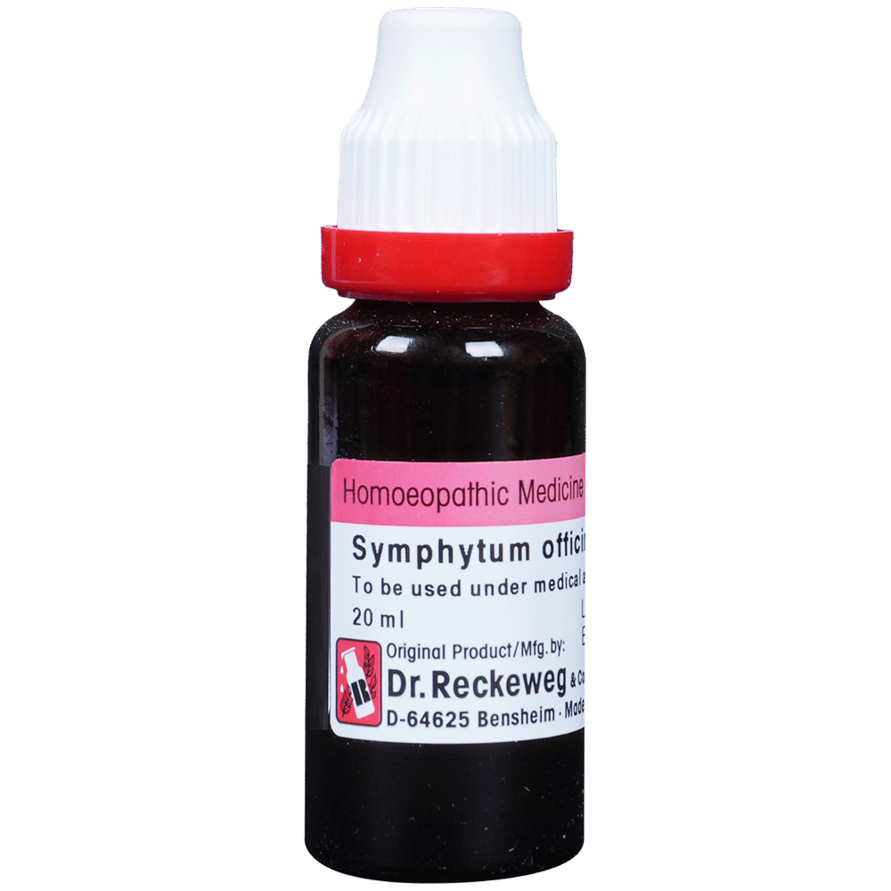 Dr. Reckeweg Symphytum Officinale Mother Tincture Q bottle of 20 ml Mother Tincture