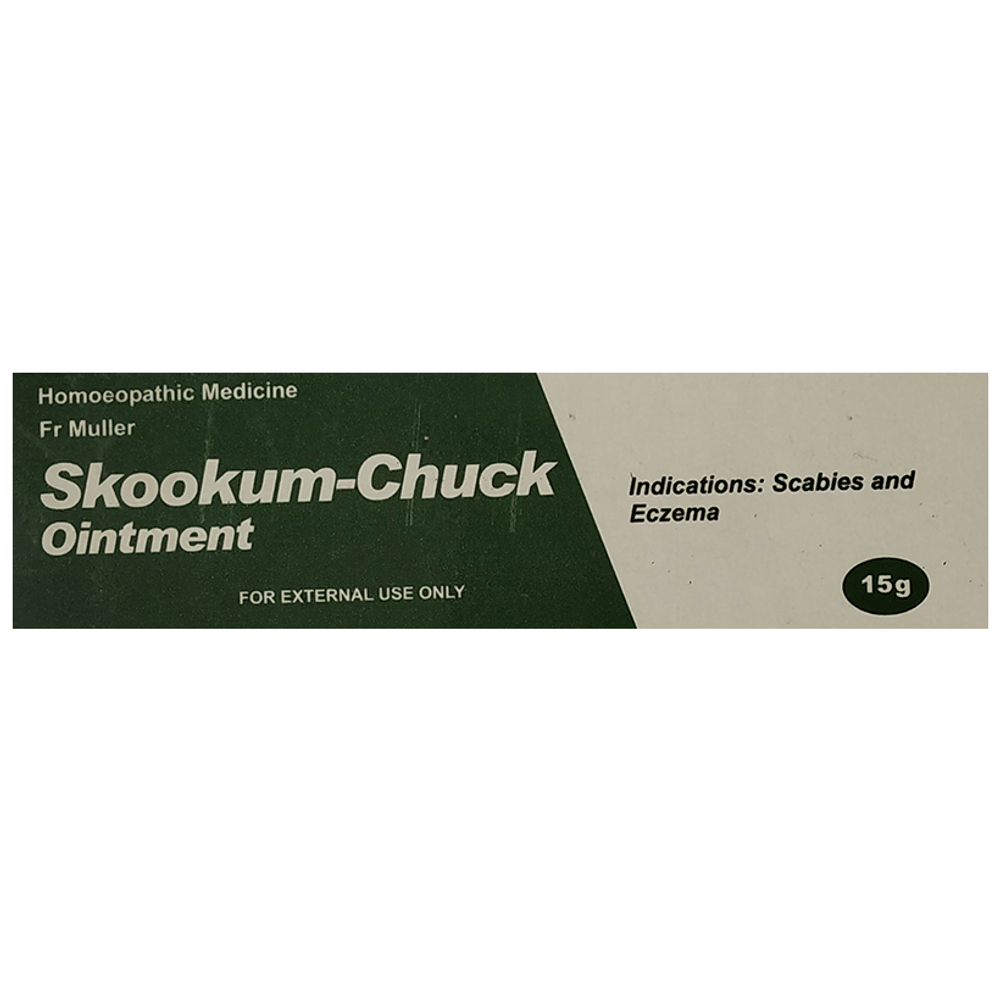 Fr Muller Skookum-Chuck Ointment tube of 15 gm Ointment