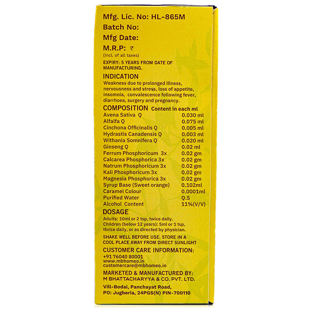 MB Happy Boost Alfalfa Tonic with Ginseng bottle of 450 ml Tonic MB Happy Boost Alfalfa Tonic with Ginseng bottle of 450 ml Tonic