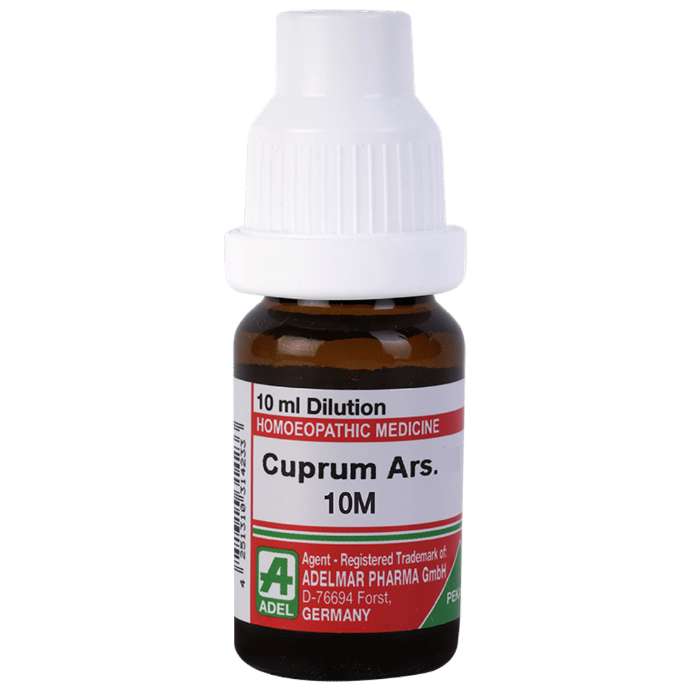 ADEL Cuprum Ars. Dilution 10M bottle of 10 ml Dilution