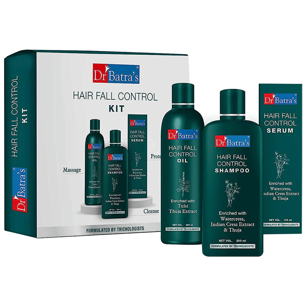 Dr Batra's Hair Fall Control Kit box of 1 Kit