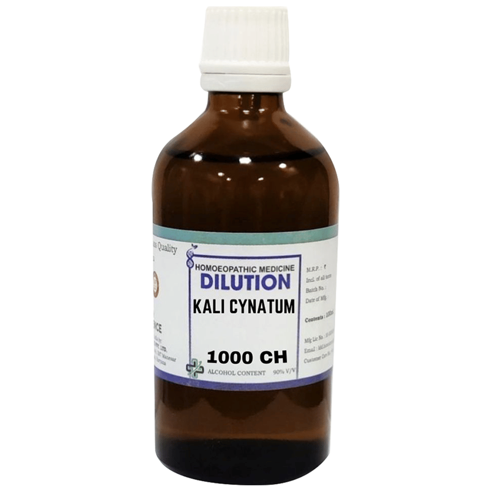 LDD Bioscience Kali Cynatum Dilution 1000 CH bottle of 100 ml Dilution