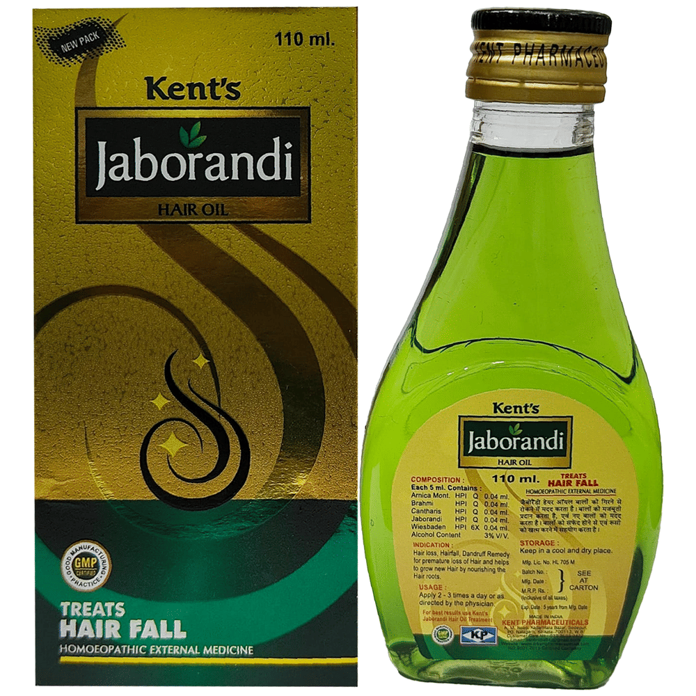 Kent's Jaborandi Hair Oil bottle of 110 ml Oil