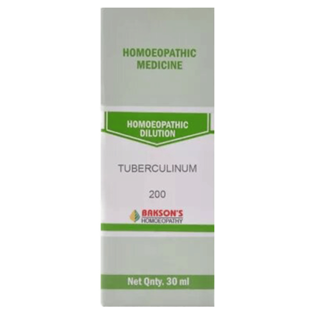 Bakson's Homeopathy Tuberculinum Dilution 200 bottle of 30 ml Dilution