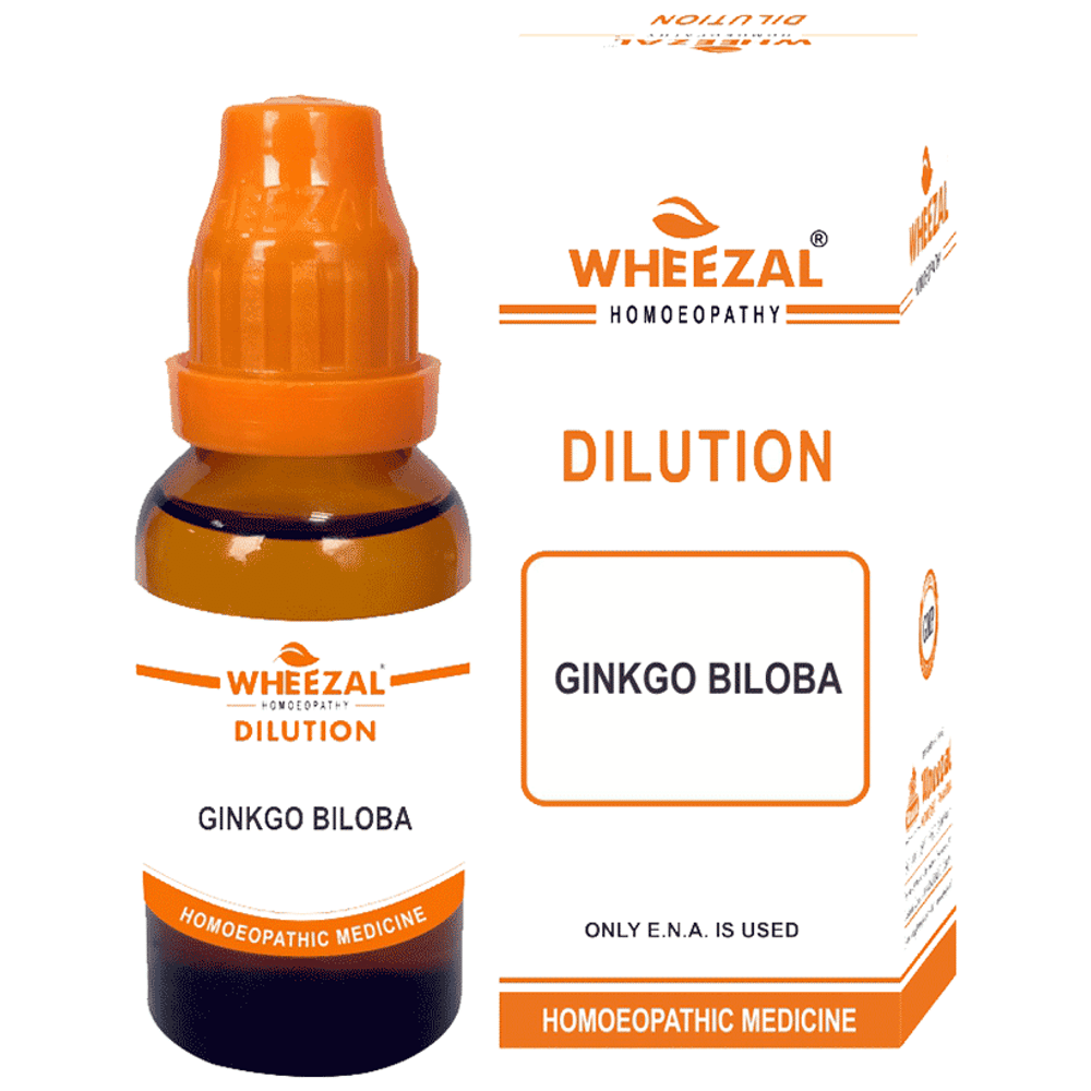 Wheezal Ginkgo Biloba Dilution 30 bottle of 30 ml Dilution