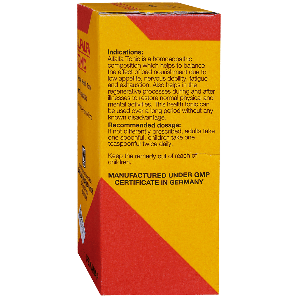 ADEL Alfalfa Tonic with Ginseng bottle of 500 ml Tonic