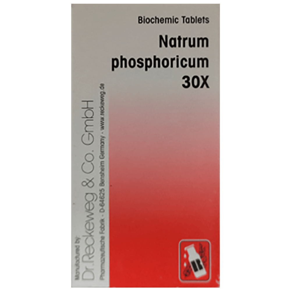 Dr Reckeweg &Co.gmbH Natrum Phosphoricum Biochemic Tablet 30X bottle of 20 gm Biochemic Tablet