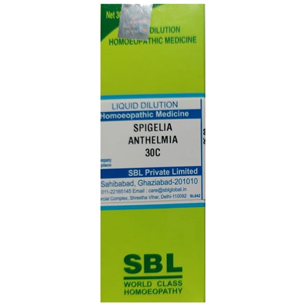 SBL Spigelia Anthelmia Dilution 30 CH bottle of 30 ml Dilution