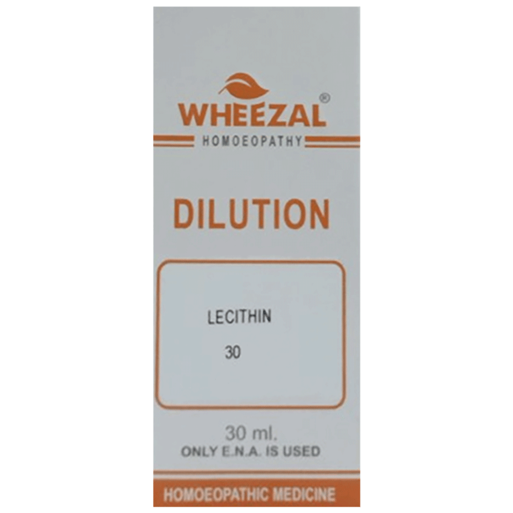 Wheezal Lecithin Dilution 30 bottle of 30 ml Dilution