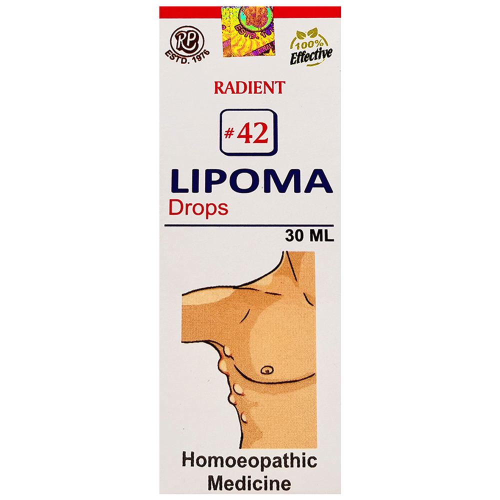 Radient #42 Lipoma Drops bottle of 30 ml Oral Drops