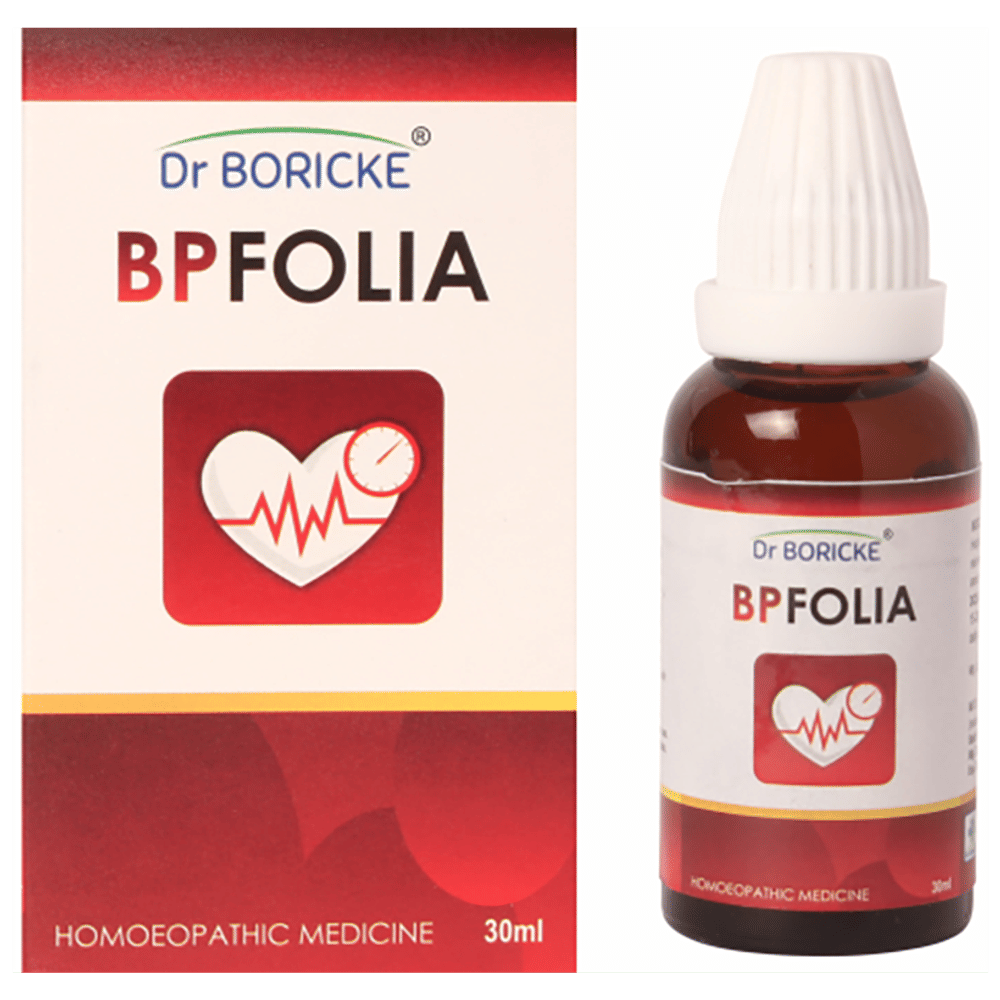 Dr Boricke Bpfolia Oral Drops bottle of 30 ml Oral Drops