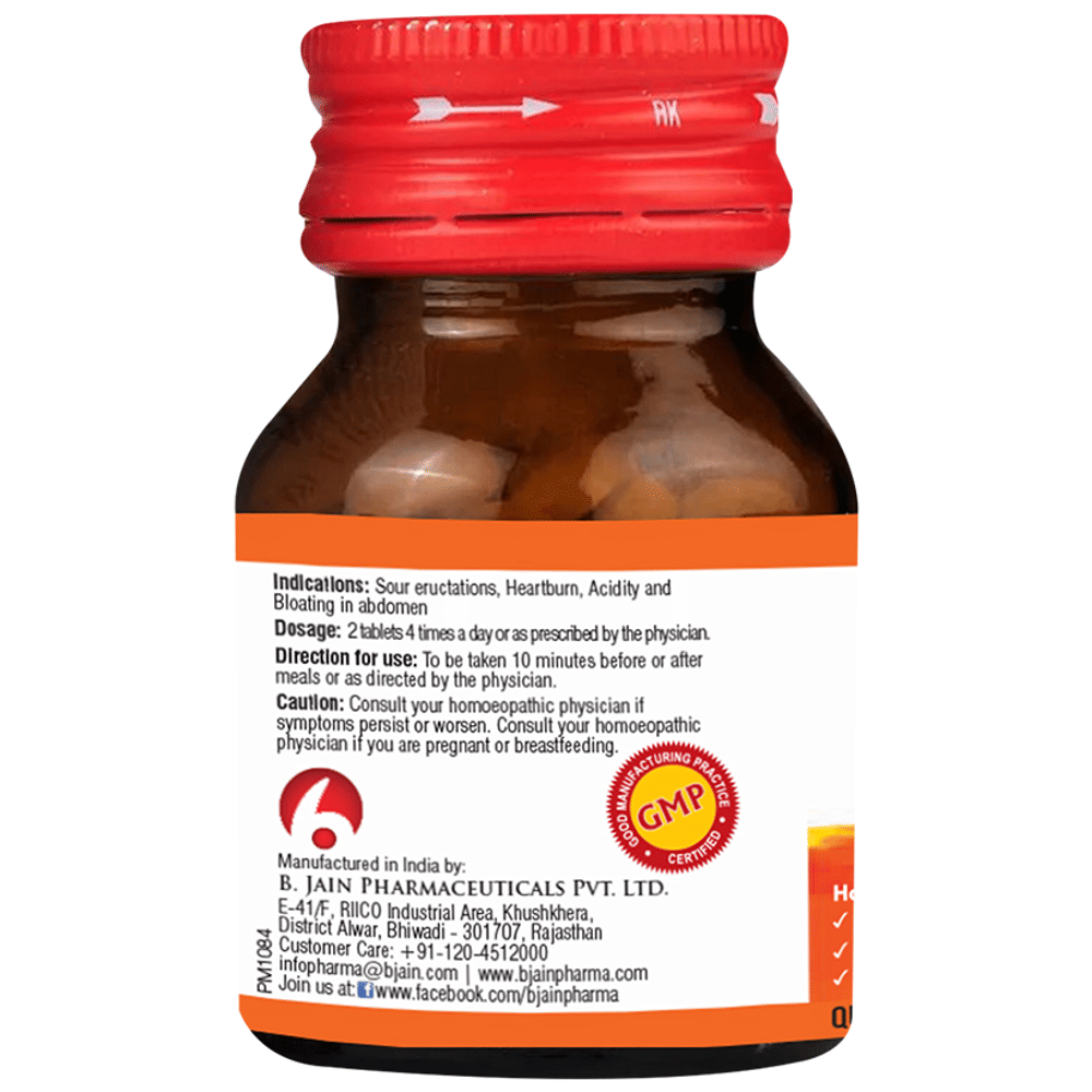 Bjain Omeo Acidity Tablet bottle of 25 gm Tablet