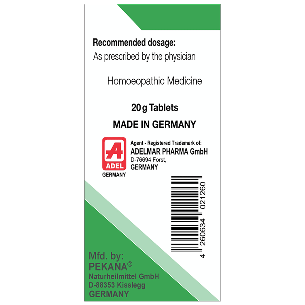 ADEL Kali Bromatum Trituration Tablet 3X bottle of 20 gm Trituration Tablet ADEL Kali Bromatum Trituration Tablet 3X bottle of 20 gm Trituration Tablet