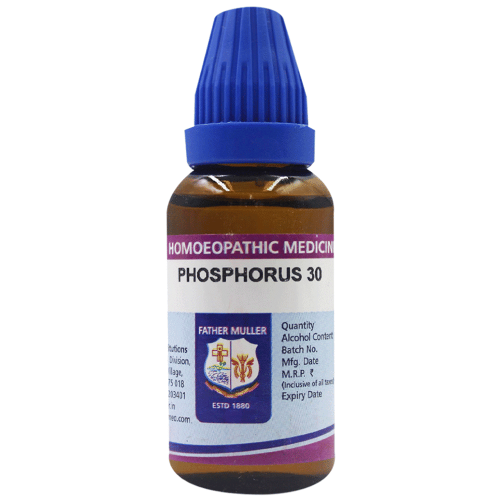 Father Muller Phosphorus Drop 30C bottle of 30 ml Oral Drops