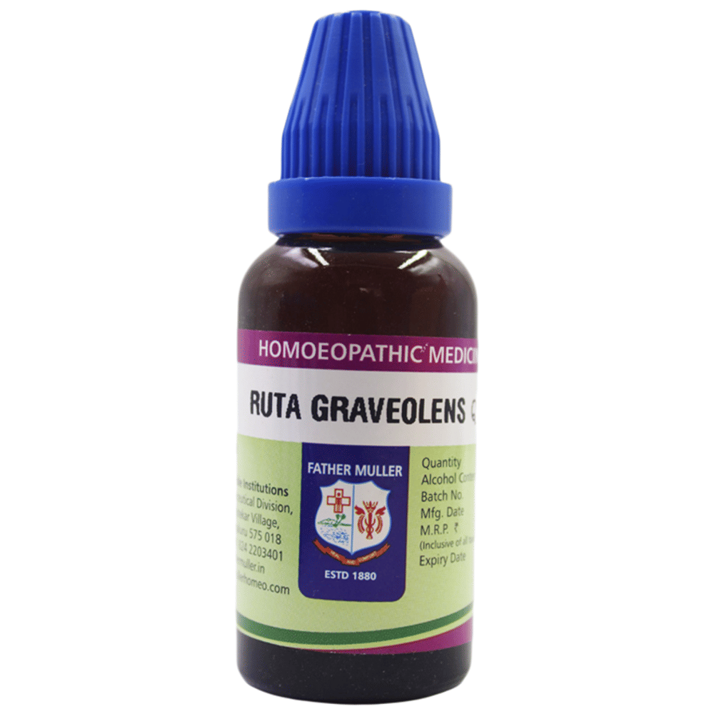 Father Muller Ruta Graveolens Drop Q bottle of 30 ml Oral Drops