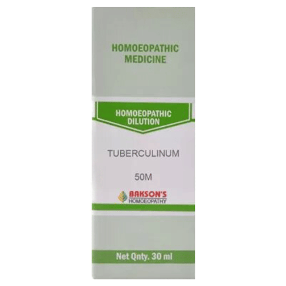 Bakson's Homeopathy Tuberculinum Dilution 50M bottle of 30 ml Dilution